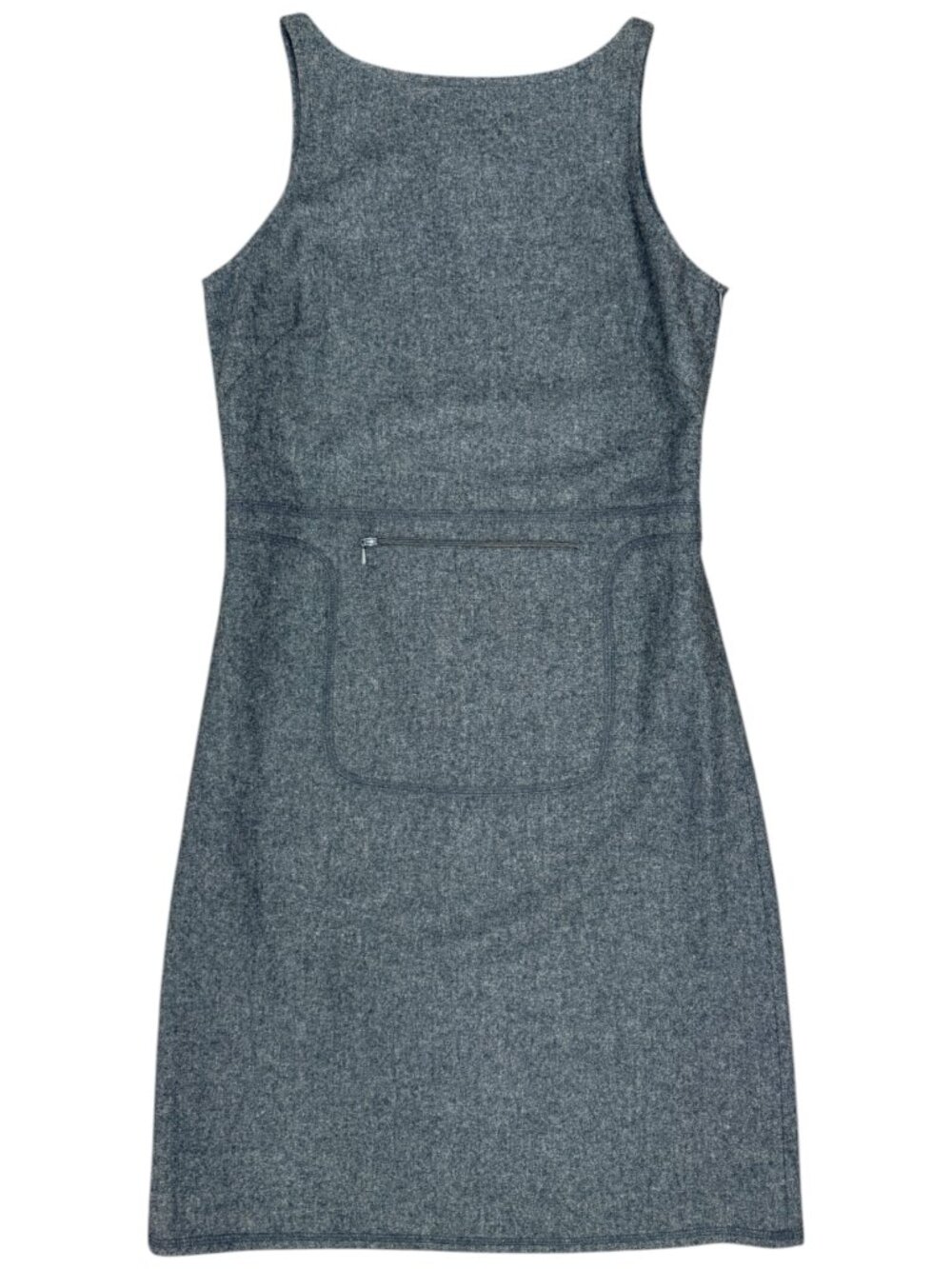 AMERICAN EAGLE Women's EUC Vintage Lined Wool Bateau Sleeveless Dress | Size 4